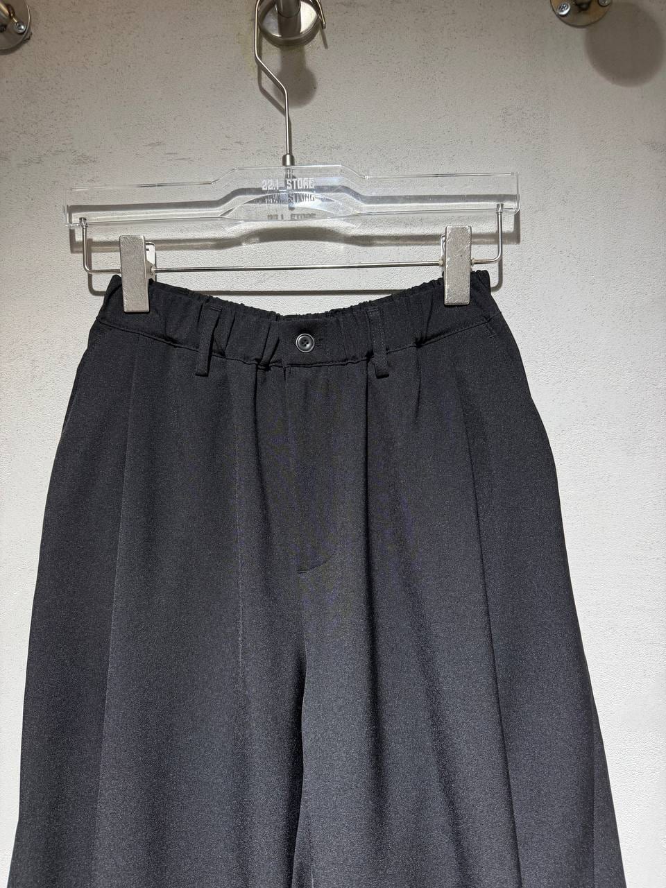 Charcoal Barrel Trousers in Charcoal