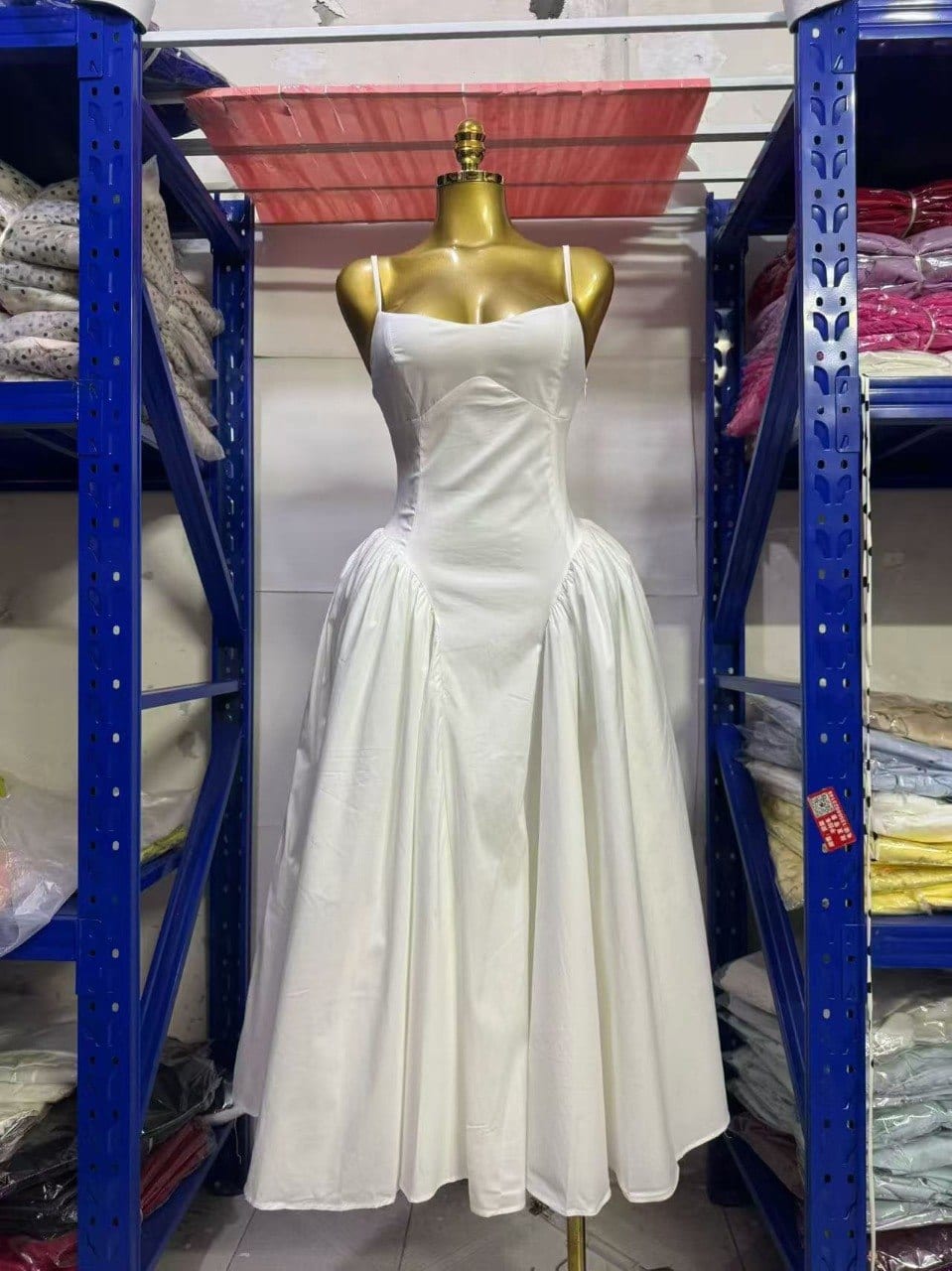 Taffeta Ball Gown in Ivory